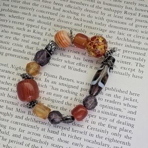 Multicolor Glass Beaded Bracelet